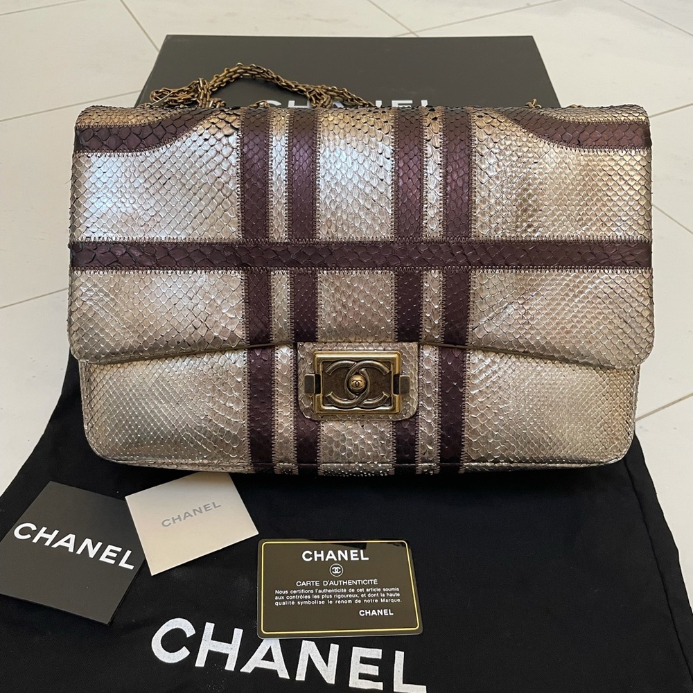 CHANEL
Python Single Flap Bag - Picture 3 of 10